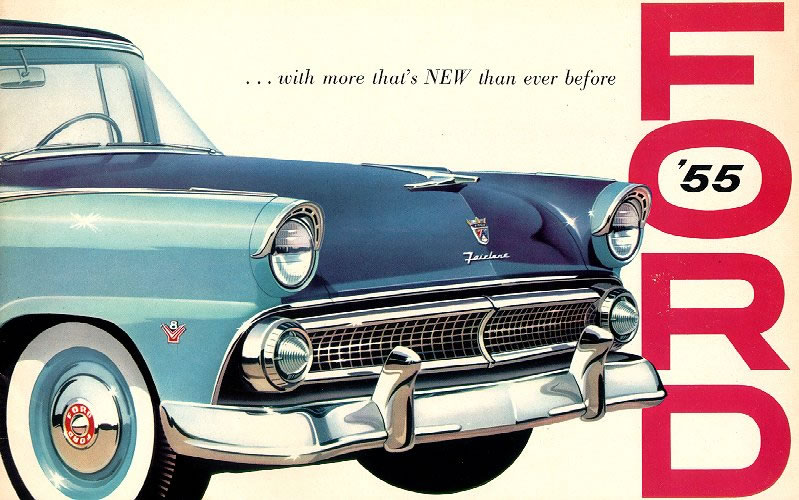 1955 Ford Brochure Page 8